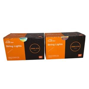 Fairy Lights 200 LED Copper Wire String Lights Indoor Outdoor 83ft Lot 2